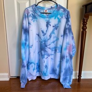 Oversized Tie Dye Sweatshirt